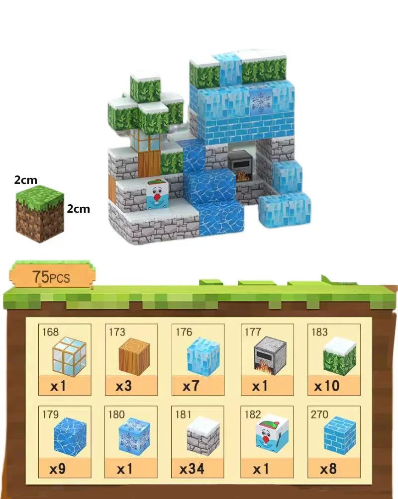 ClickBlox Magnetic Building Set